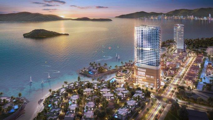 Vega City Nha Trang có lợi thế nằm cạnh bờ biển. Ảnh: KDI Holdings